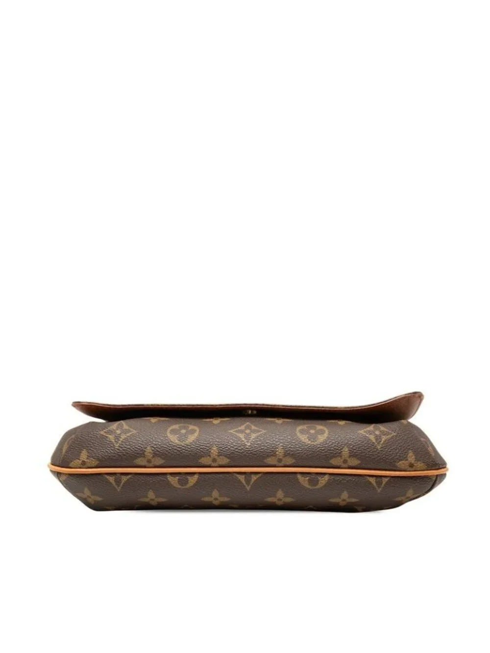 Louis Vuitton Monogram Musette Tango Short Shoulder Bag Brown Leather